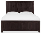 Driftwood King Panel Bed