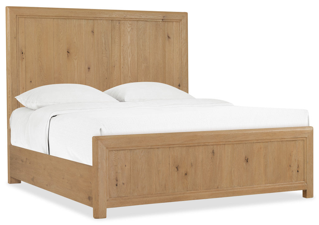 Driftwood Queen Panel Bed