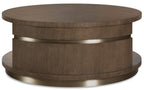 Commerce and Market Roll With It Round Cocktail Table
