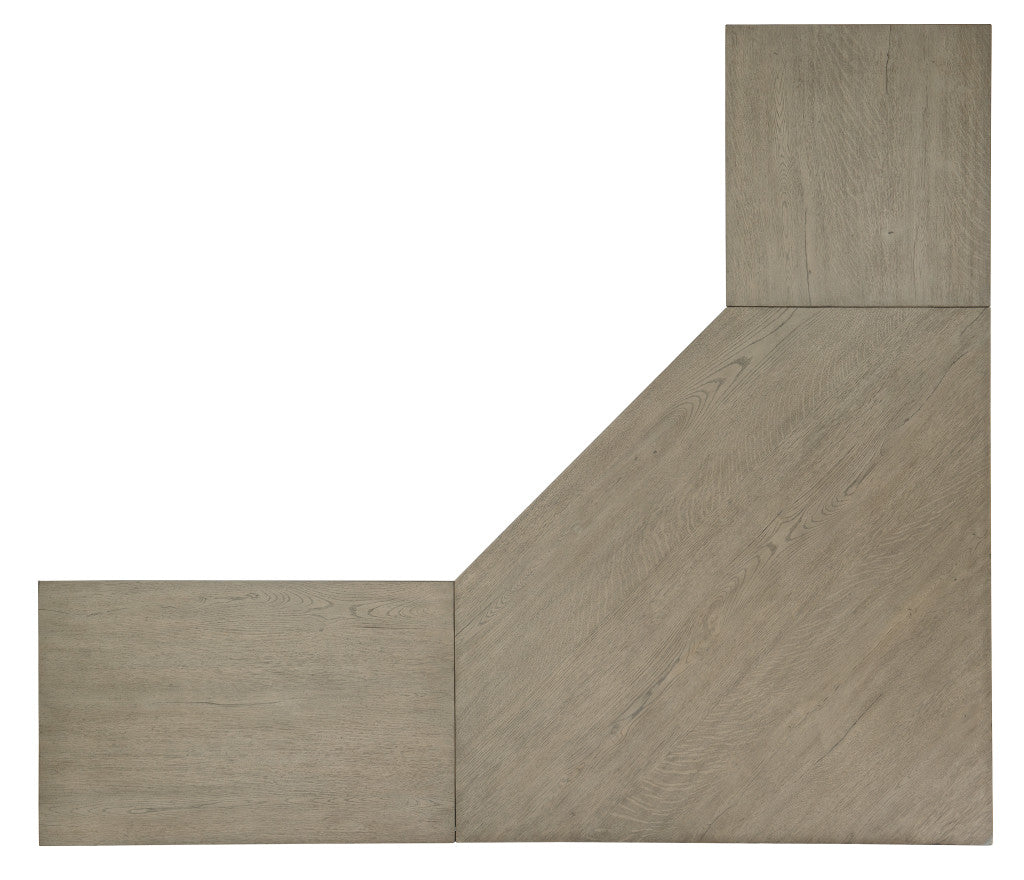 Linville Falls Corner Desk with File and Lateral File