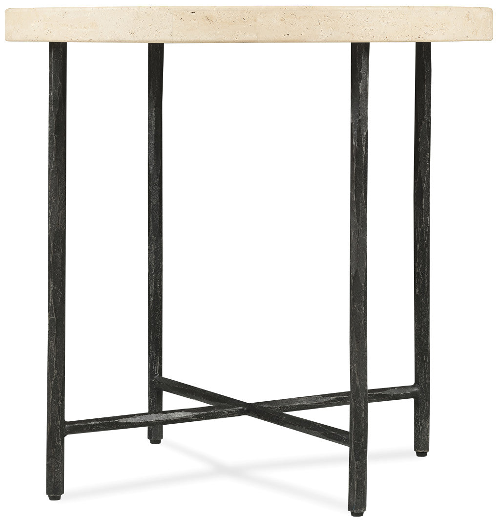 Driftwood Round Side Table