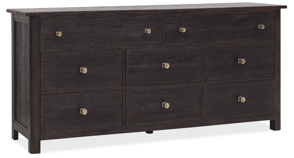 Driftwood Eight-Drawer Dresser