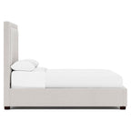 Morgan Fabric Panel Bed