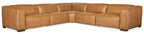 Fresco 5 Seat Sectional with Power Recline & Power Headrest