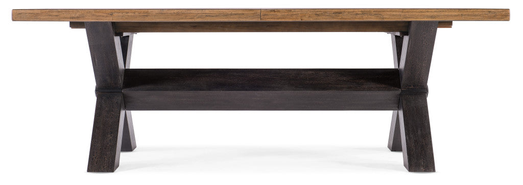 Big Sky Trestle Dining Table with 2-20in Leaves