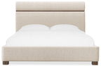 Eleana Upholstered Queen Panel Bed