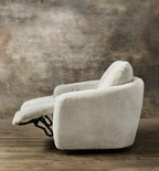 Bonnie Swivel Chair with Power Footrest