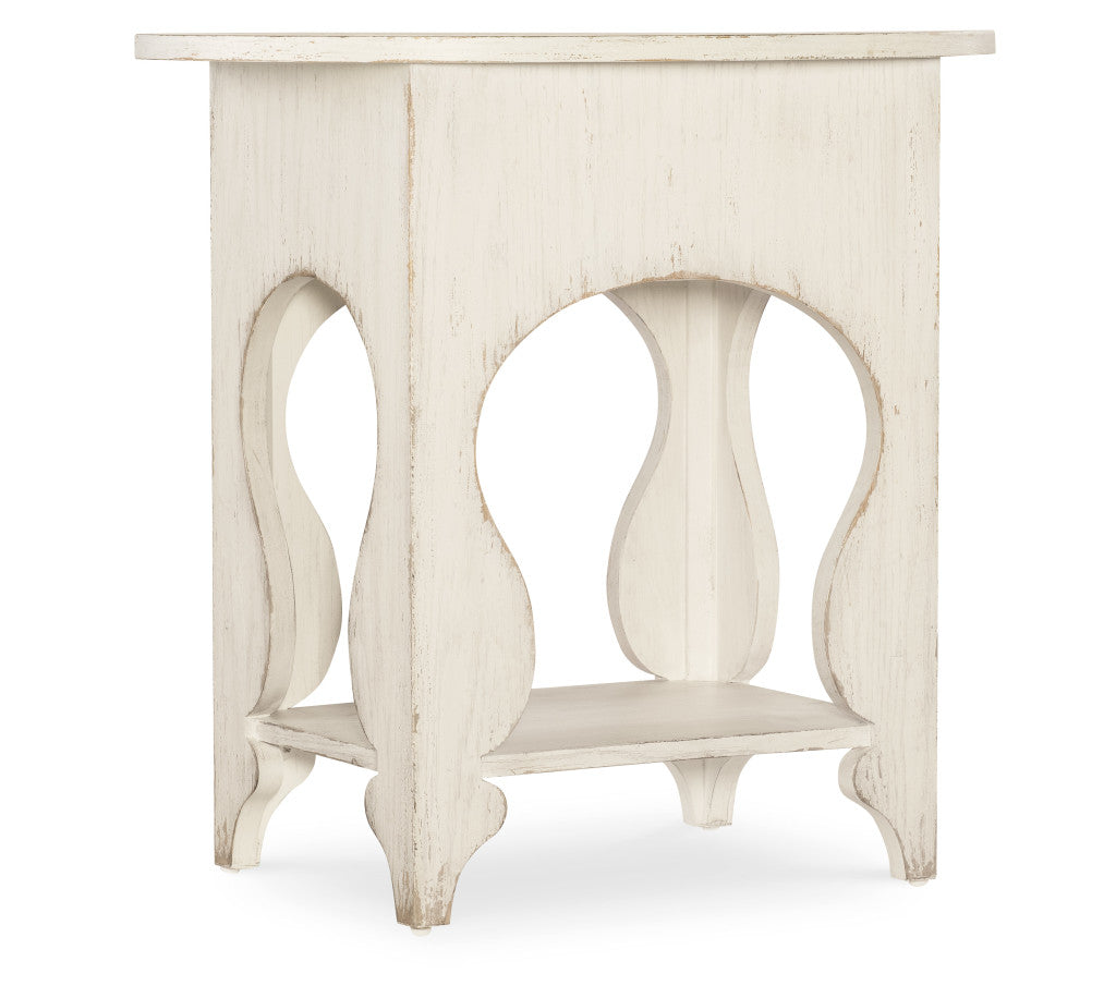 Americana One-Drawer Oval Nightstand