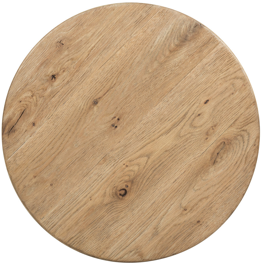 Driftwood Round End Table