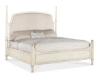 Americana King Upholstered Poster Bed
