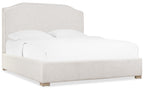 Driftwood King Upholstered Bed