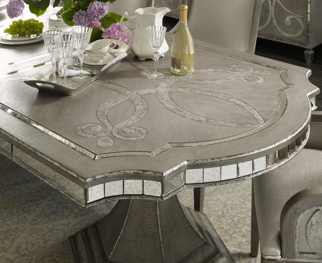 Sanctuary Rectangle Dining Table with 2-20in Leaves