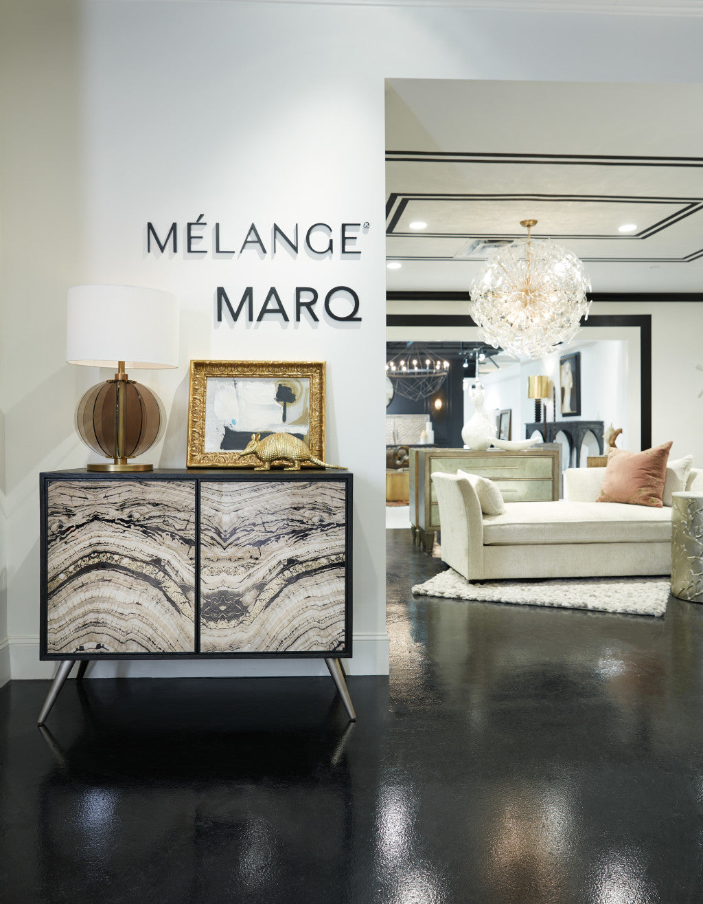 Melange Rockee Two Door Chest
