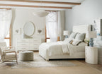 Serenity Ashore Queen Upholstered Panel Bed