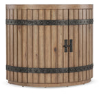 Vineyard Row Demilune Nightstand