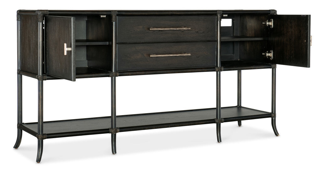 Retreat Pole Rattan Sideboard