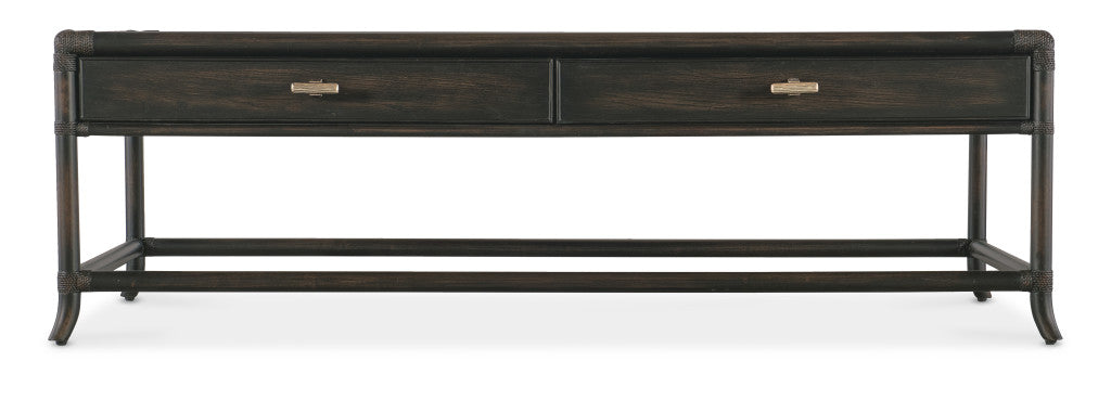 Retreat Pole Rattan Cocktail Table