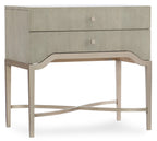 Elixir Two-Drawer Nightstand