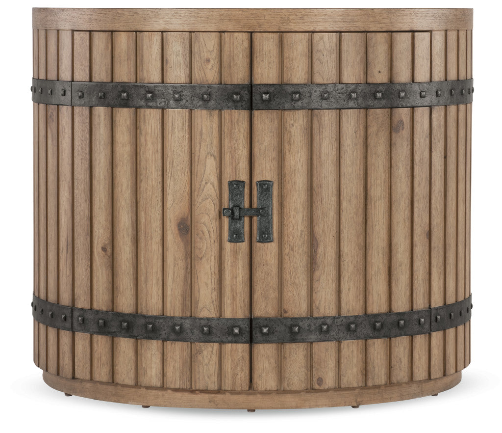 Vineyard Row Demilune Nightstand