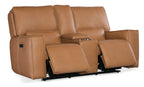 Miles Zero Gravity Console Loveseat with Power Recline & Power Headrest