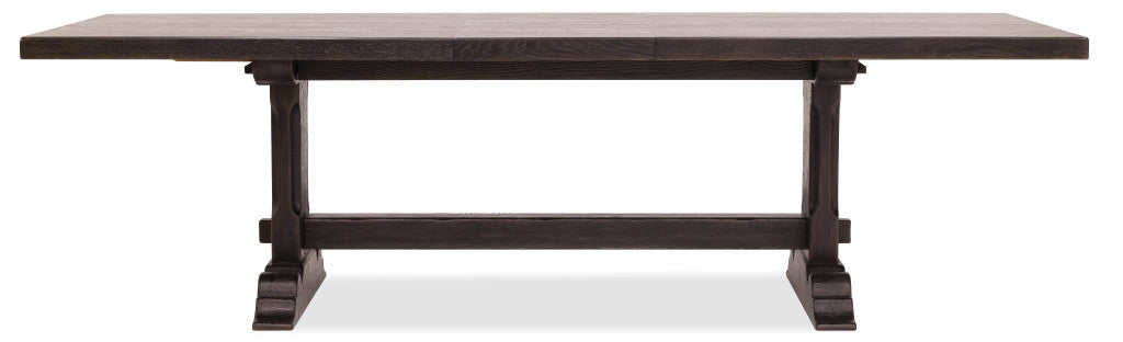 Driftwood Rectangle Dining Table with Two 20-inch Leaves