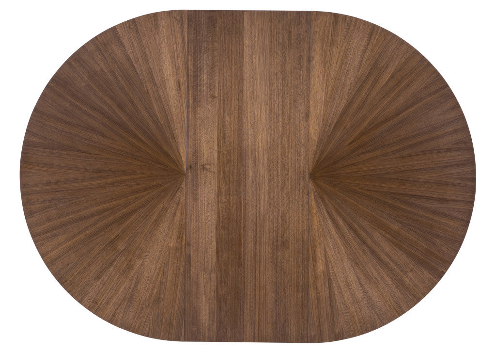 Eleana Round Dining Table with One 20-inch Leaf