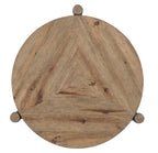 Vineyard Row Round End Table