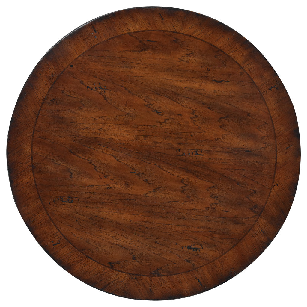 Round Pedestal Accent Table