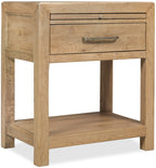 Driftwood One-Drawer Nightstand