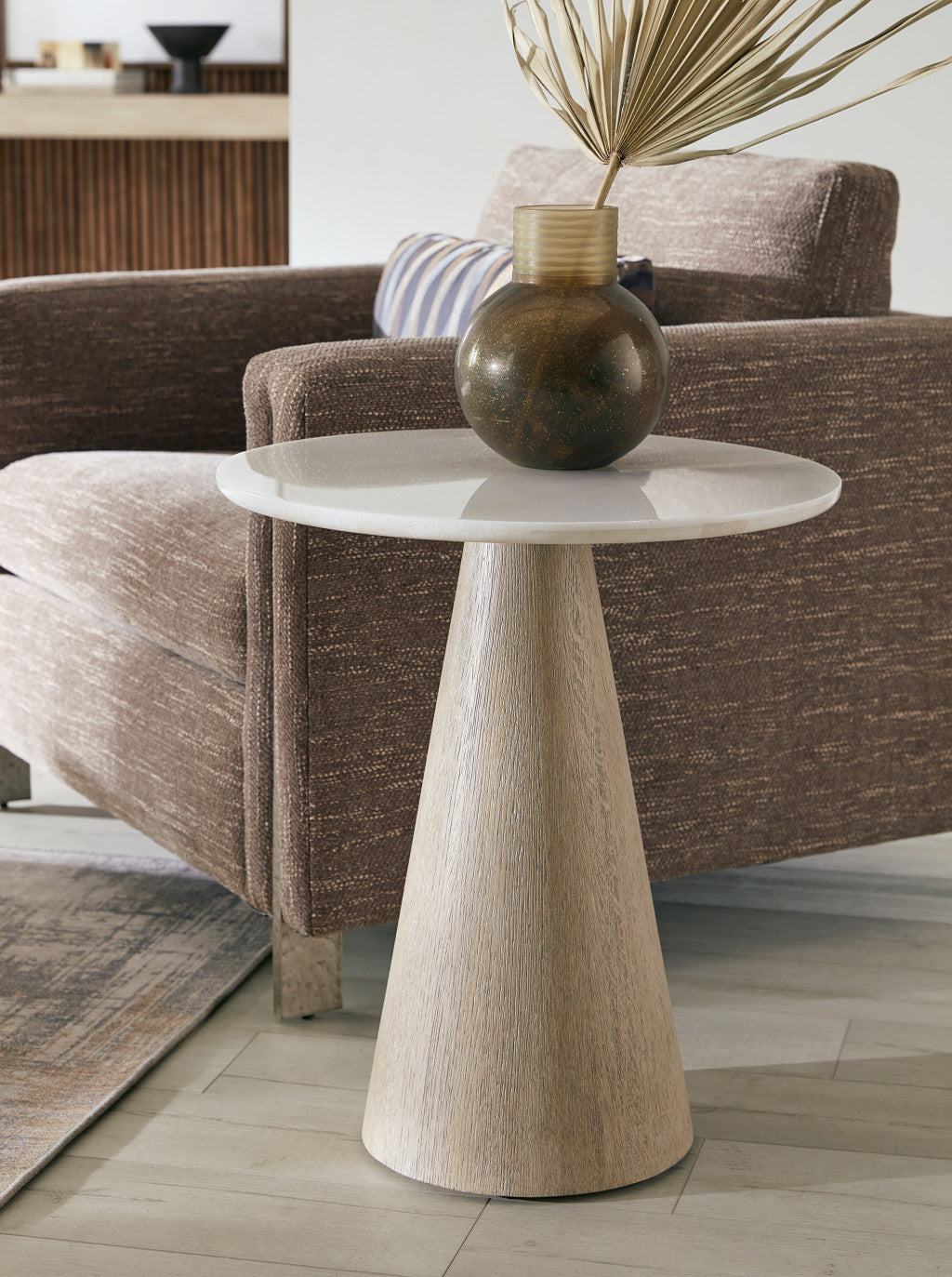 Modern Mood Round Accent Table