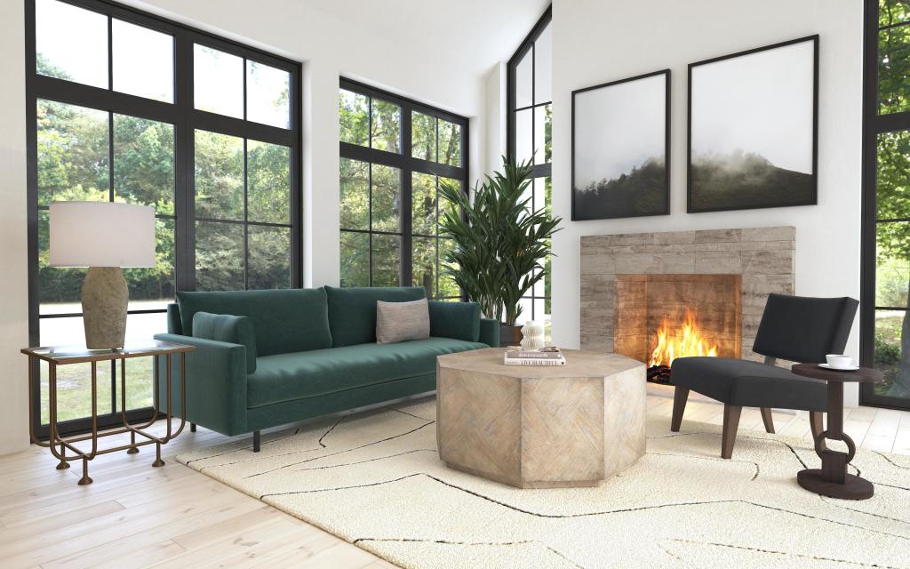 Commerce & Market Round Side Table