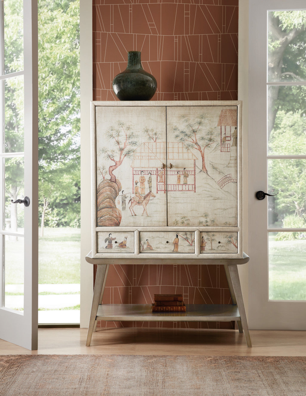 Melange Dynasty Accent Chest