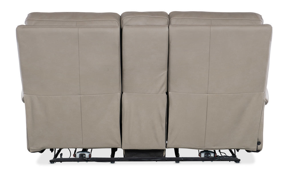 Somers Console Loveseat with Power Recline & Power Headrest