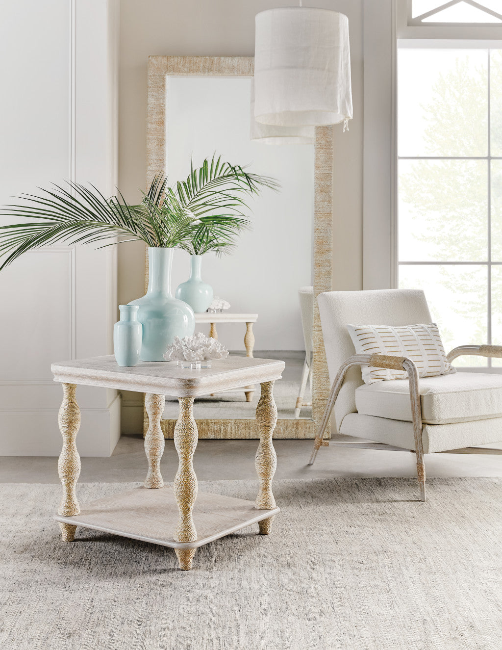 Serenity Sandpiper Floor Mirror