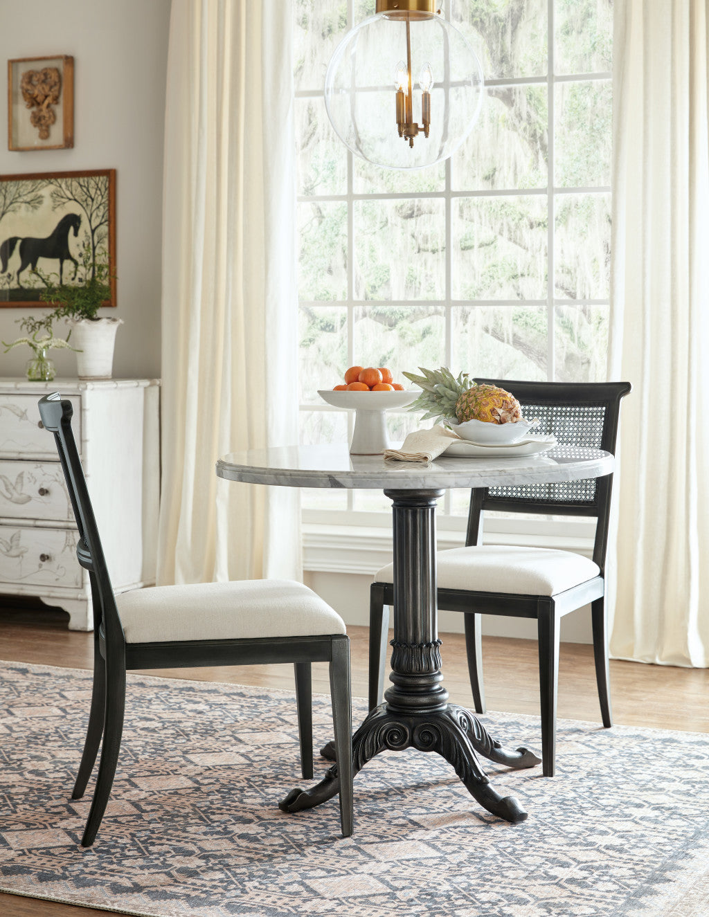 Charleston Upholstered Seat Side Chair