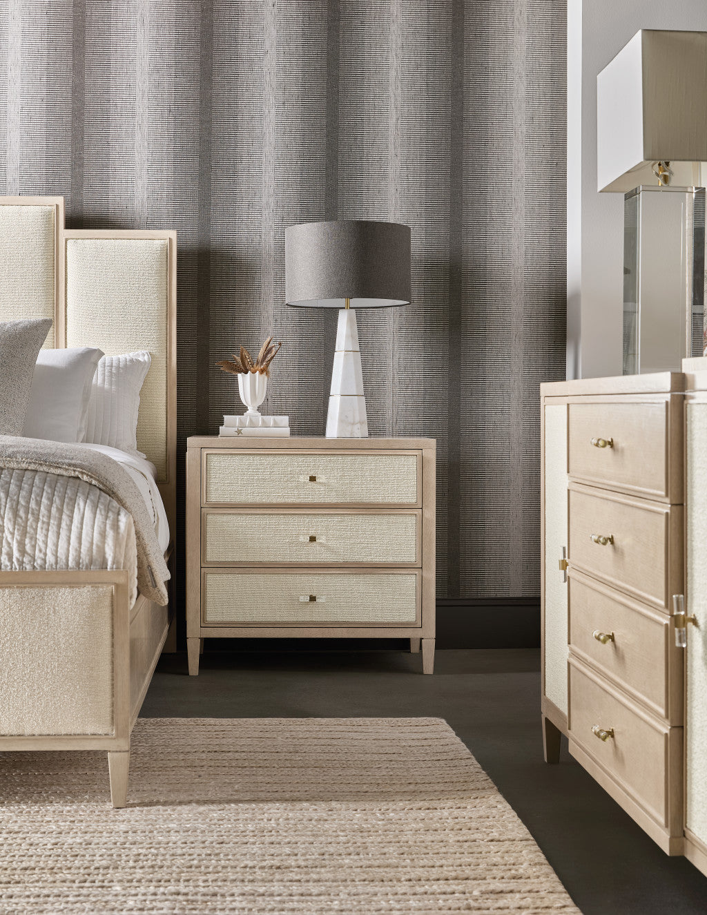 Melange Be My Guest King Panel Bed