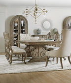 Castella Rectangle Dining Table with 2-20in Leaves
