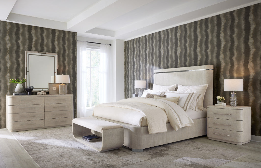 Modern Mood King Panel Bed