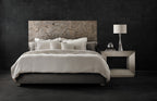 Calavaras Fabric Panel Bed