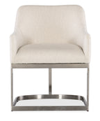 Modern Mood Upholstered Arm Chair with Metal Base