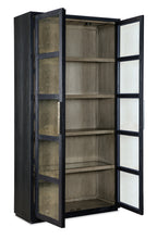 Linville Falls Shou Sugi Ban Curio Cabinet