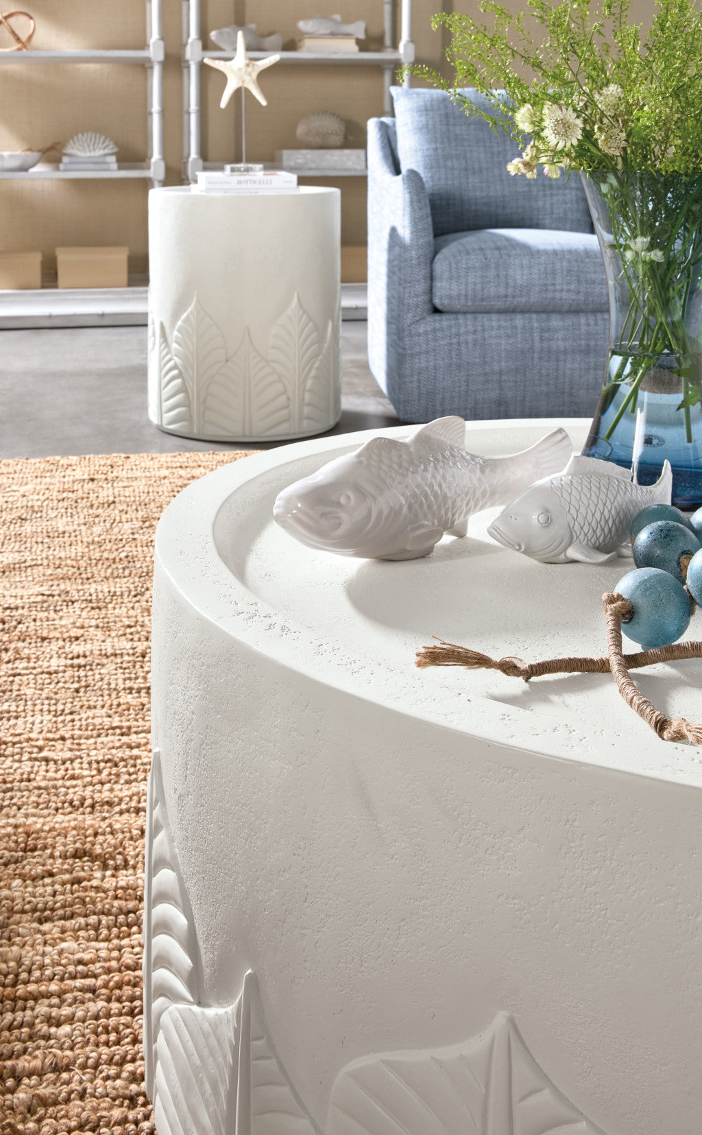 Commerce and Market Amelia Round Cocktail Table