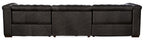 Savion Grandier Power Recliner Sofa with Power Headrest