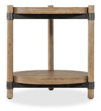 Vineyard Row Round End Table