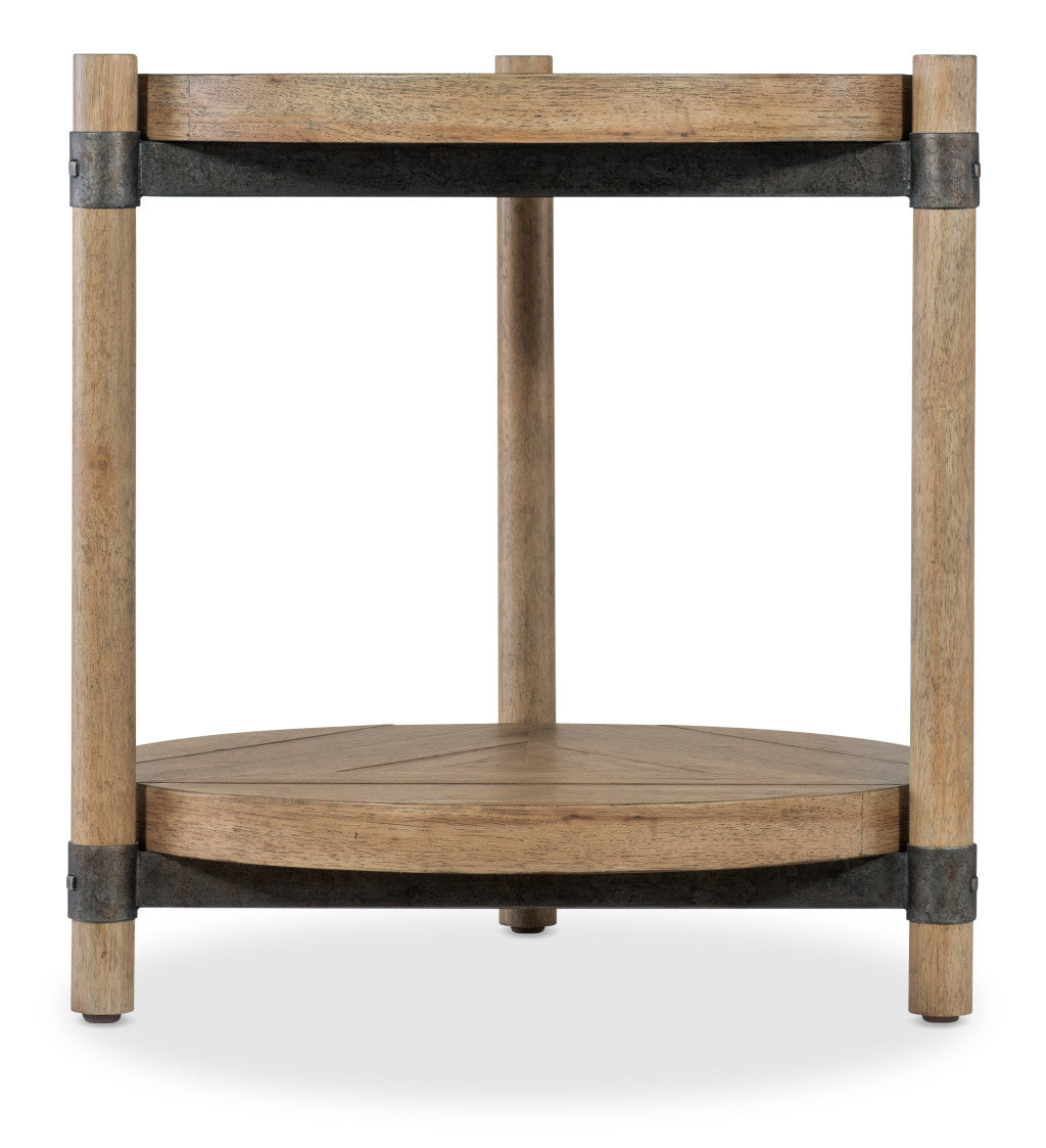 Vineyard Row Round End Table