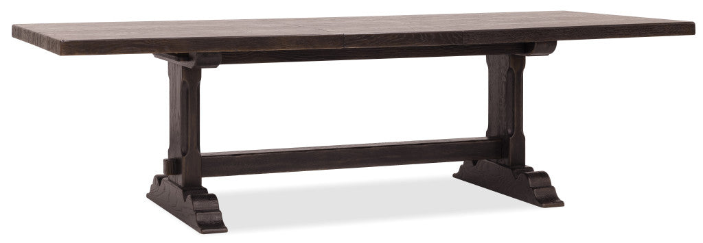 Driftwood Rectangle Dining Table with Two 20-inch Leaves