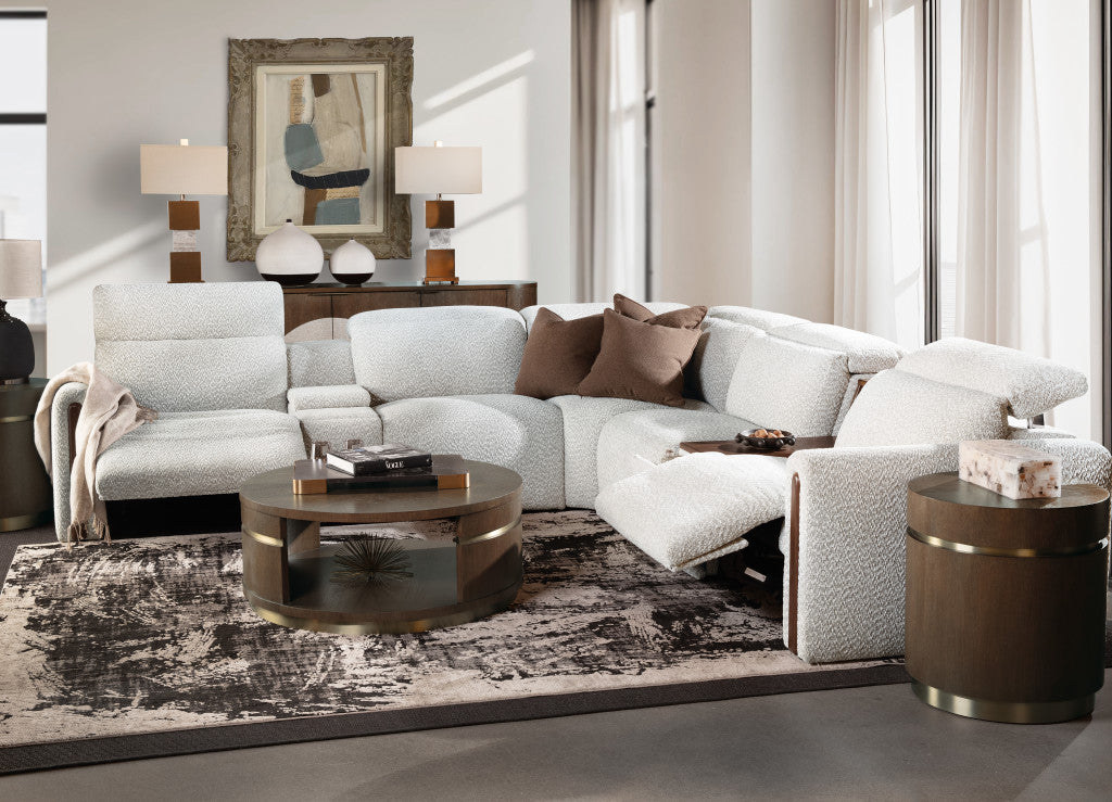 Commerce and Market Roll With It Round End Table