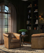 Round Pedestal Accent Table