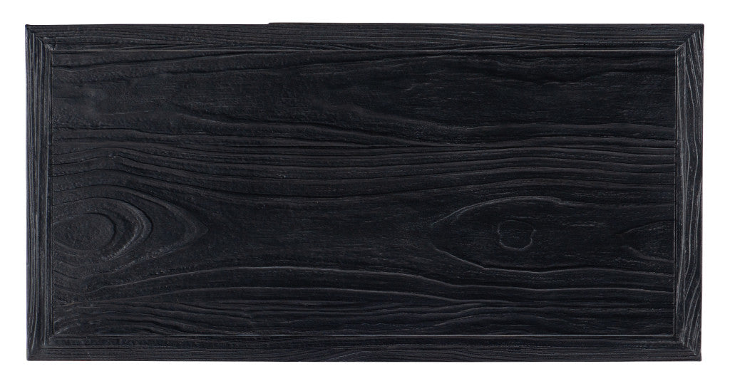 Linville Falls Shou Sugi Ban Two Drawer Nightstand
