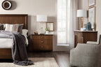 Archives Three-Drawer Nightstand